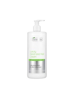 Bielenda professional Crema mani e unghie di lusso con proteine della seta e complesso vitaminico, 500ml.