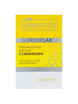 Bielenda professional SupremeLab Barrier Renew Crema nutriente per gli occhi con ceramidi Crema contorno occhi nutriente con