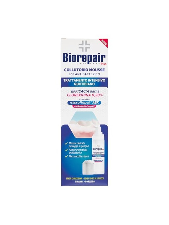 Biorepair Collutorio schiumogeno Plus ABX Collutorio schiumogeno 200 ml unisex