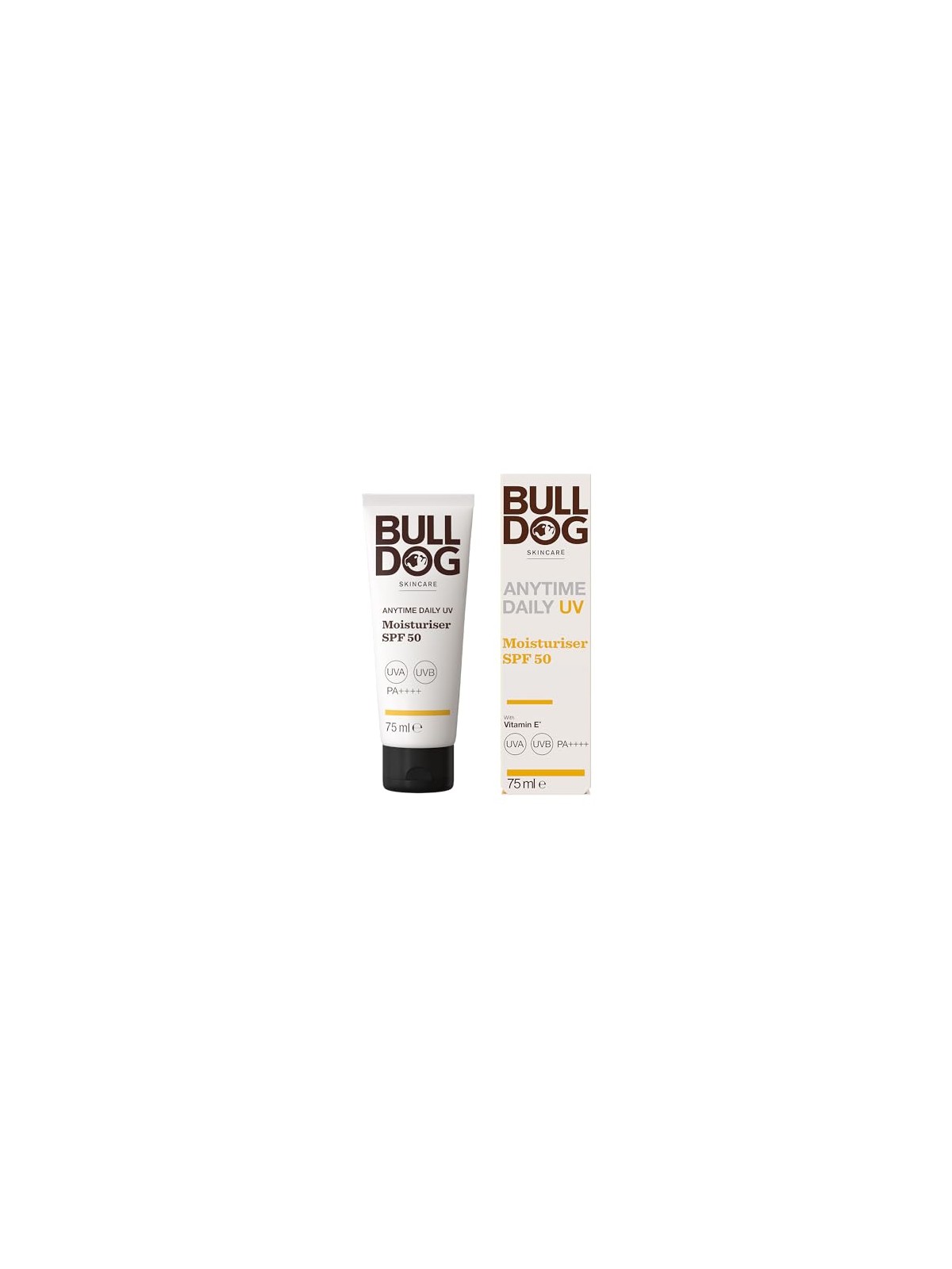 Bulldog Crema idratante per il viso SPF 50, idratazione quotidiana in qualsiasi momento, 75 ml uomo