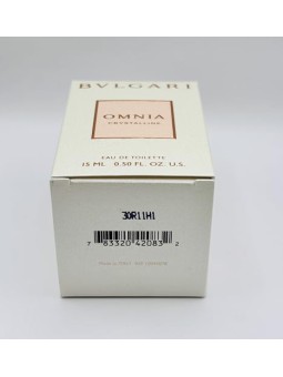 Bvlgari Omnia Crystalline Eau De Toilette donna 15ml Miniatura