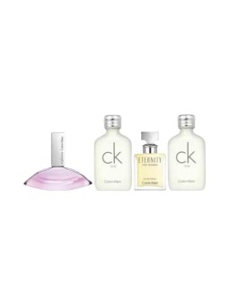 Calvin Klein Women Set Calvin Klein CK One eau de toilette 2x10ml Calvin Klein Euphoria eau de parfum 5ml Calvin Klein Eternity