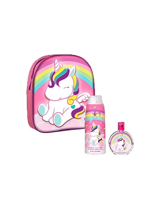 Cartoon Eau My Unicorn Acqua di Profumo Spray 50ml Set 3 Pezzi Unisex