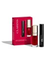 Clarins Set di 2 pezzi per il comfort delle labbra Lip oil 03-Cherry 7 ml + Mascara 3 ml unisex