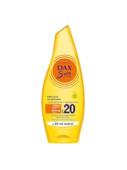 Dax Emulsione protettiva solare SPF20 con burro di cacao e olio di argan 175ml
