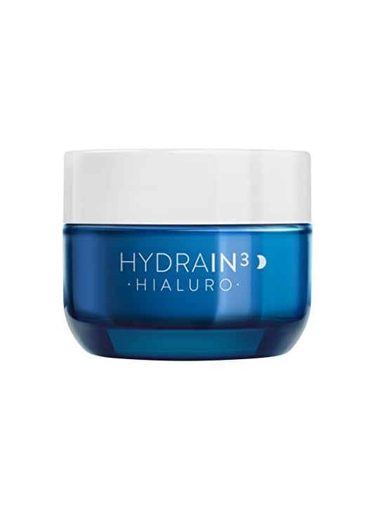 Dermedic Hydrain3 Crema notte all'acido ialuronico per pelli secche