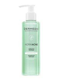 Dermedic Normance gel detergente antibatterico viso pelle grassa e mista acneica 500ml