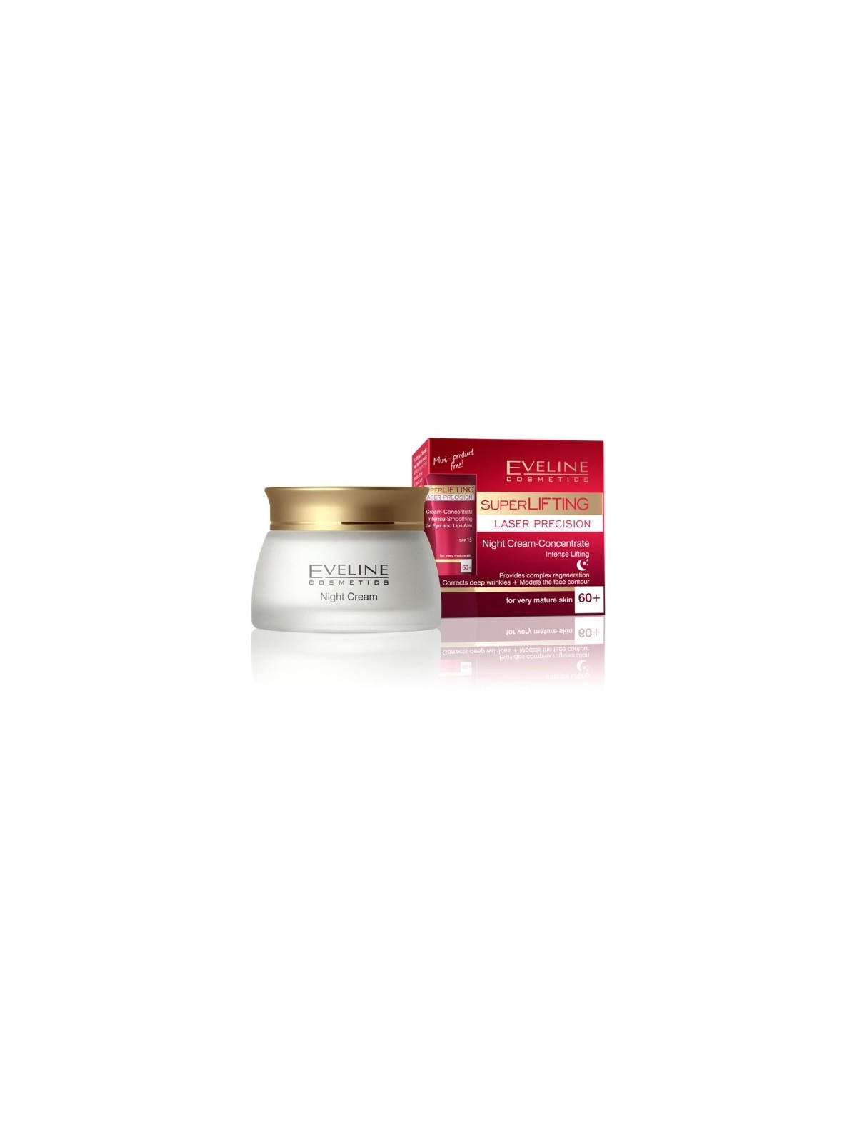 Eveline Crema concentrata Super Lifting 4D 60+ per la notte 50ml