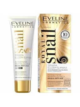 Eveline Royal Snail 30+/40+ maschera intensiva rivitalizzante anti-età con bava di lumaca 50ml