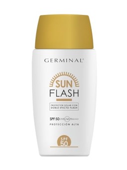 Germinal Crema solare SUN FALSE con doppio effetto flash SPF50, 1 unità unisex