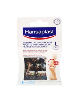 Hansaplast HP FOOT EXPERT - Confezione di medicazioni per vesciche digrandi dimensioni 6 pezzi unisex