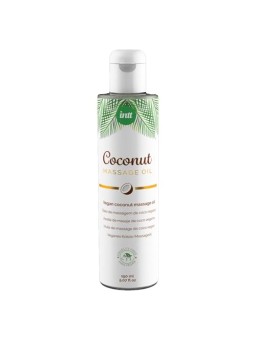 Intt Olio da massaggio al cocco, olio da massaggio vegano 150ml