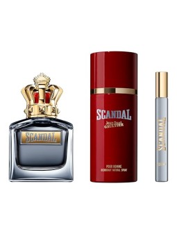 J.P. Gaultier Scandal Giftset eau de toilette Spray 50 ml Deo Spray 150 ml eau de toilette Travel Spray 10 ml 161ml