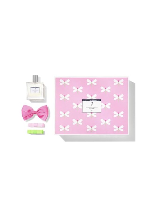 Jacadi MADEMOISELLE PETITE LIBELLULE ASTUCCIO 4 pz Eau de Toilette spray 100 ml + Clips 3 units donna