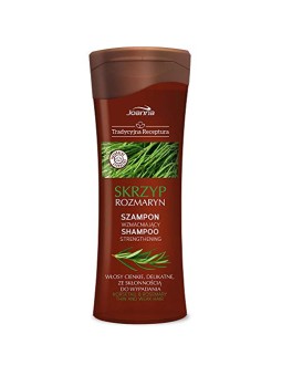 Joanna Shampoo tradizionale per capelli sottili e delicati e per contrastare la caduta dei capelli. Equiseto e Rosmarino. 300 g.
