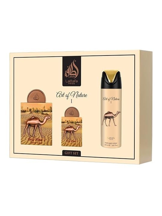 Lattafa Pride Art of Nature I EDP 100ml + EDP 20ml + Bodyspray 200ml unisex
