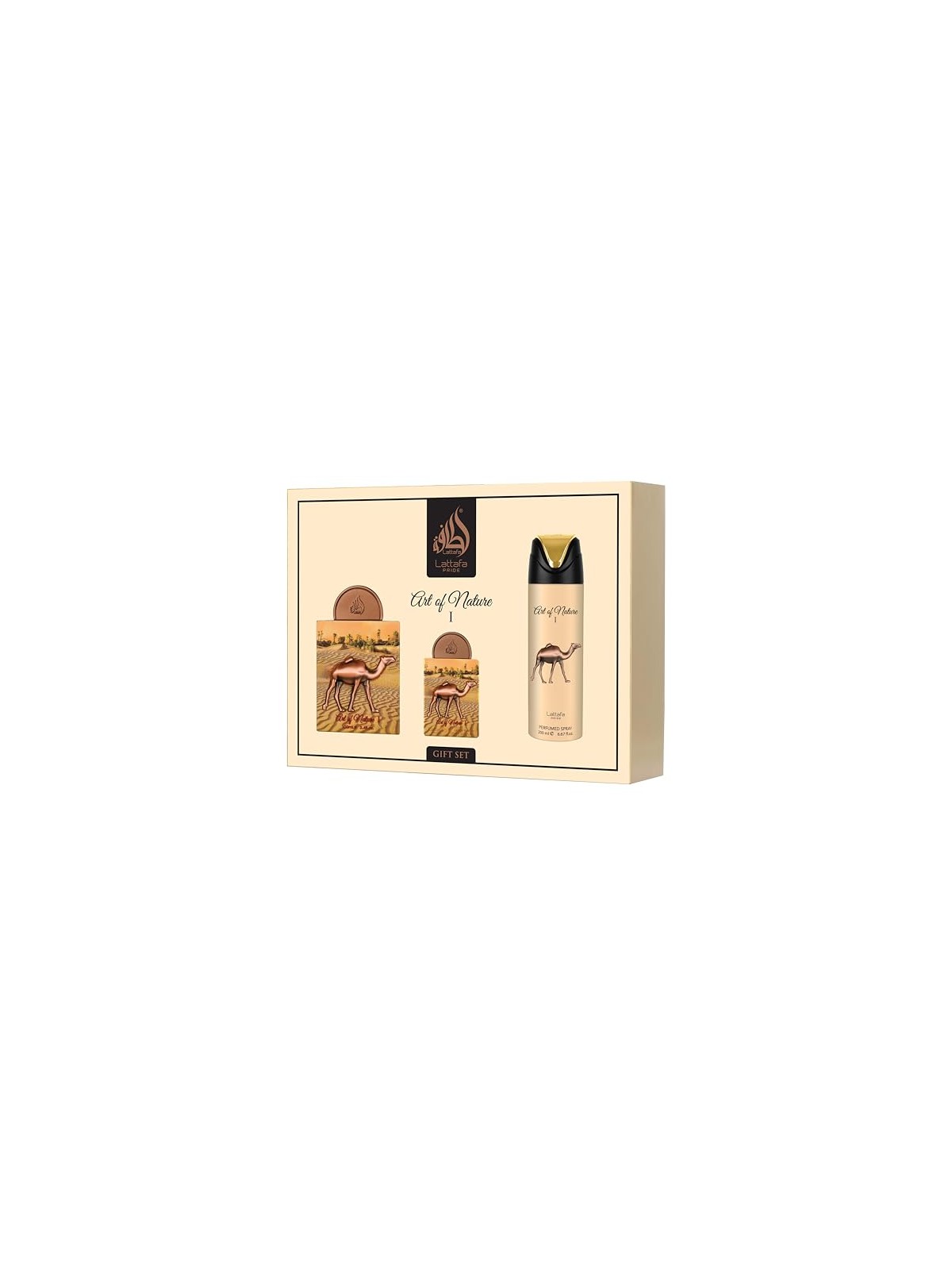 Lattafa Pride Art of Nature I EDP 100ml + EDP 20ml + Bodyspray 200ml unisex