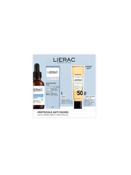Lierac PROTOCOLLO DI RIMOZIONE DELLE MACCHIE - CUSTODIA IN 2 PEZZI Serum antimanchas 30 ml + Fluido solar SPF50+ 25 ml unisex