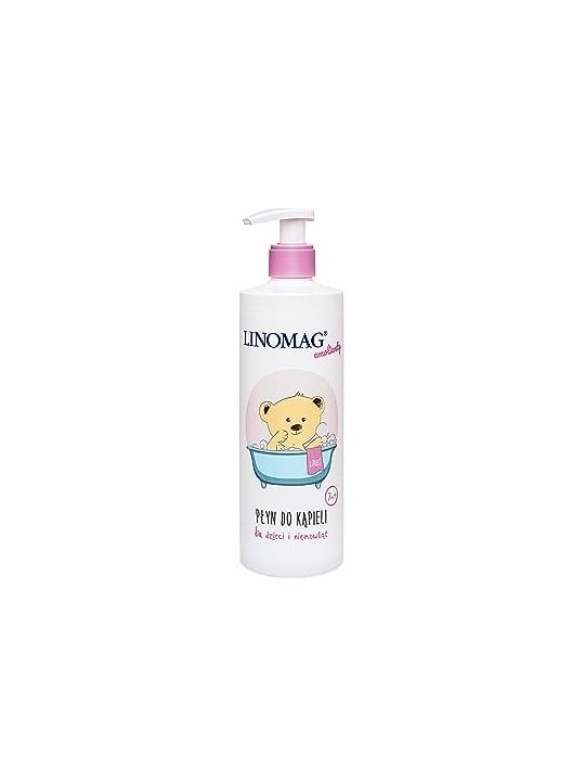 Linomag Emollienti utili per la cura dei bambini e dei bambini 400ml