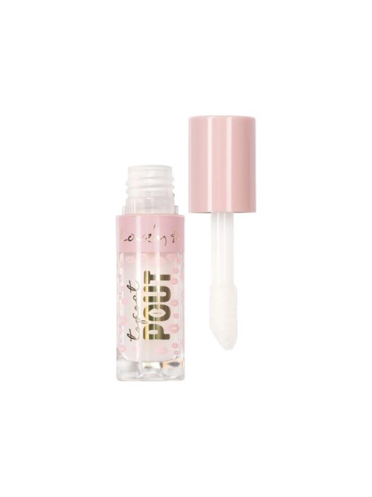 Lovely Top Coat Pout Volume Up Salt Lip Gloss 3g