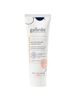 Maschera viso esfoliante in crema all'aceto Gallinee Microbiome Skincare 50ml
