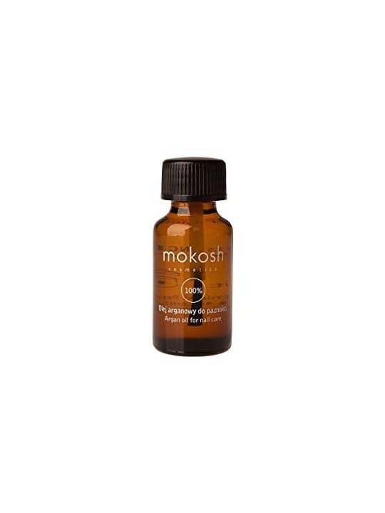 Mokosh Olio di argan per la cura delle unghie, olio di argan per unghie 12ml