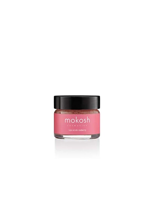 Mokosh Scrub labbra al lampone, peeling per la bocca, 15ml