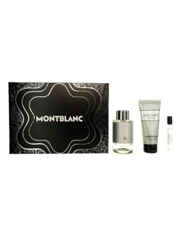 Montblanc Explorer Platinum EDP 100ml + EDP MINI 7,5ml + SG for Body & Hair 100ml uomo