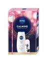 Nivea SET Calming Moments Of Joy Gel doccia Creme Soft 250ml + Deodorante roll-on antitraspirante Black & White 50ml
