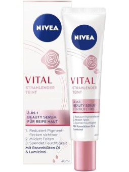 NIVEA Vital Strahlender Teint siero viso 3in1 40ml