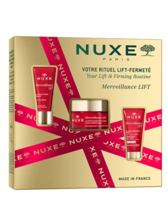 Nuxe Merveillance Lift Set Cream 50ml  Eye 15ml Night Cream 15ml 50g
