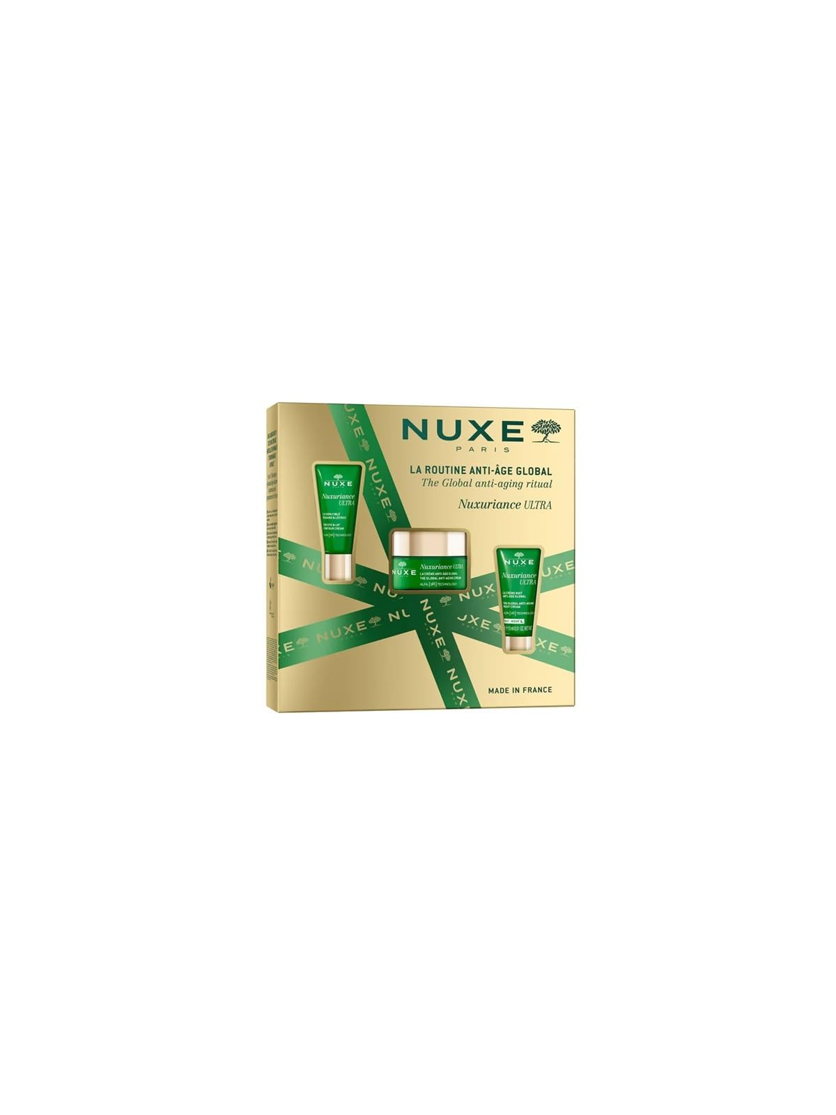 Nuxe Nuxuriance Ultra Set Cream 50ml  Eye 15ml Night Cream 15ml 250ml