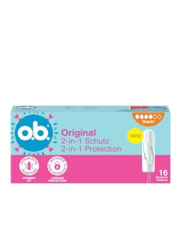 O.b. Tamponi super, 16 pezzi.