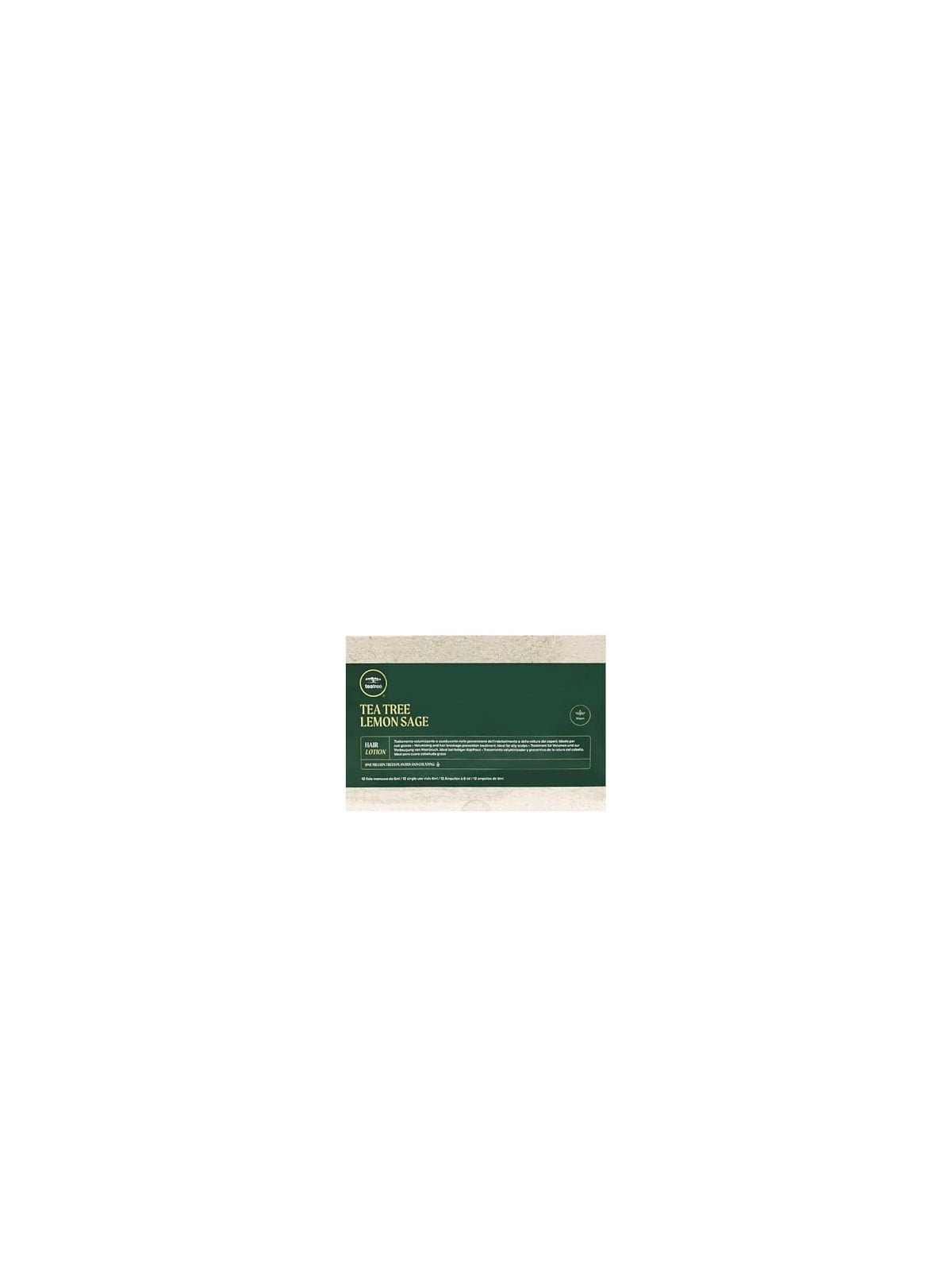 Paul Mitchell Trattamento anticaduta per capelli al limone e salvia, 12 flaconi da 6 ml. donna