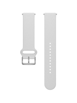 Polar Cinturino in silicone Tunnel 20 mm S/L bianco unisex
