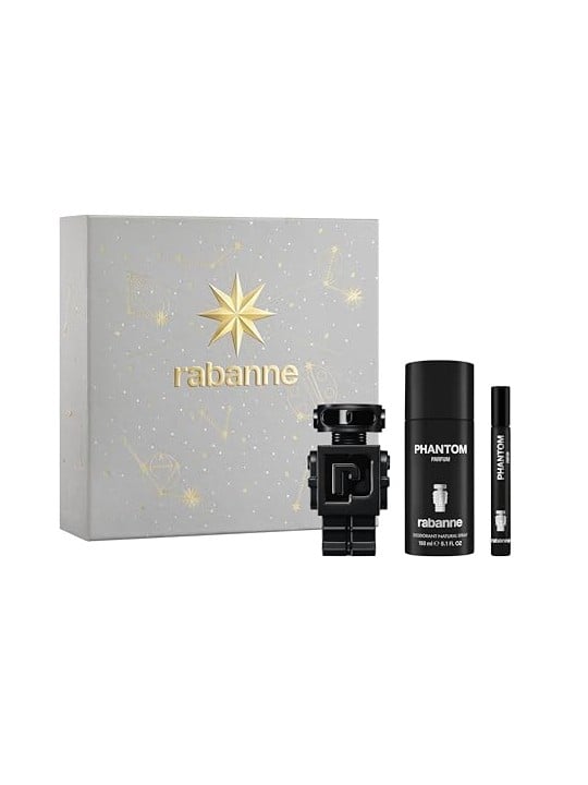 Rabanne Phantom - profumo 50 ml + deodorante spray 150 ml + profumo 10 ml uomo