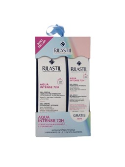 Rilastil Set Aqua Intense 72H da 2 pezzi Facial cream gel 30 ml + Facial cream gel 15 ml unisex