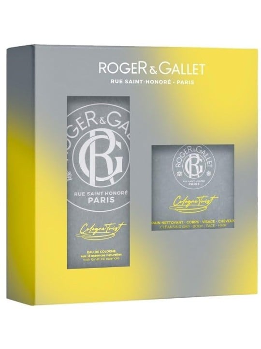 Roger & Gallet Cofanetto regalo da 2 pezzi COLONGNE TWIST Eau de Cologne spray 100 ml + Soap 100 gr unisex