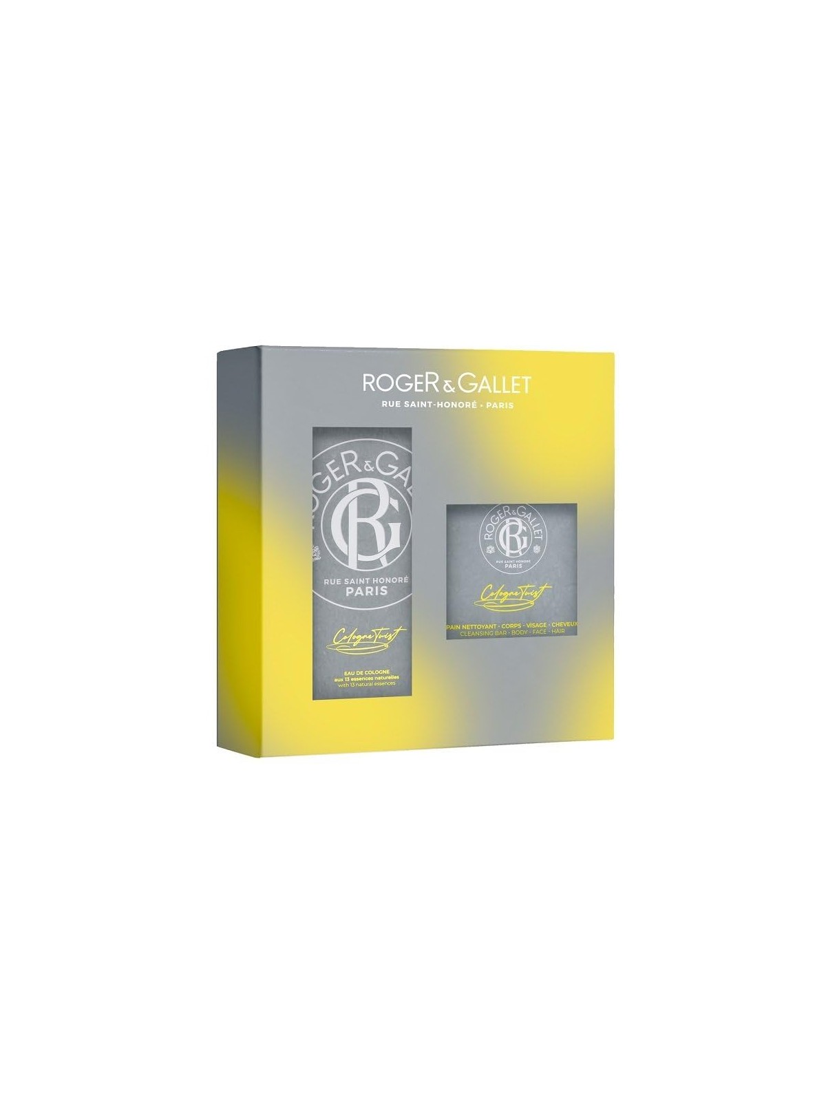 Roger & Gallet Cofanetto regalo da 2 pezzi COLONGNE TWIST Eau de Cologne spray 100 ml + Soap 100 gr unisex