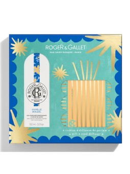 Roger & Gallet SET DI 2 ACQUA PROFUMATA VANILLE SOLEIL WELLNESS Scented water 100 ml + Mikado air freshener 1 unit unisex
