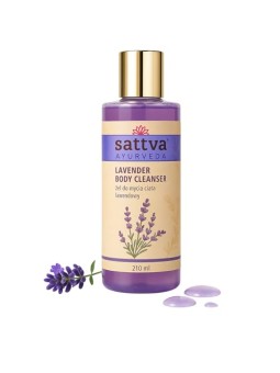 Sattva Bagnoschiuma, gel detergente corpo alla lavanda 210ml
