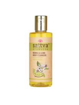 Sattva Bagnoschiuma, gel detergente corpo Neroli Lime 210ml