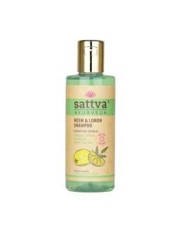 Sattva Shampoo per capelli al neem e limone 210ml