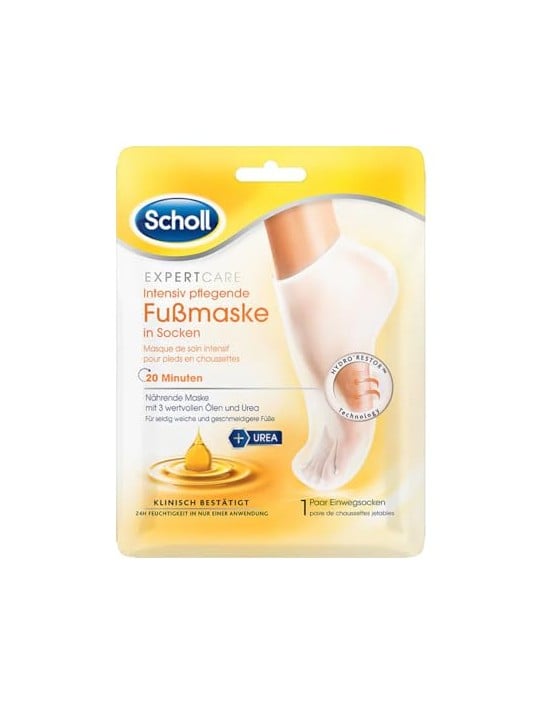 Scholl PediMask™ Maschera per i piedi a triplo olio, 1 paio donna