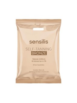 Sensilis Salviette autoabbronzanti n.Bronze 6 pezzi unisex