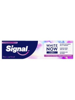 Signal Dentifricio sbiancante White now 3in1 Forever Young 75ml donna