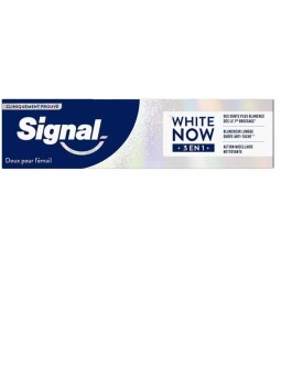 Signal Dentifricio sbiancante White Now 3in1 Originale 75ml donna