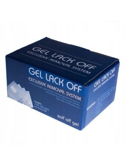 Sunone Fogli di gel Lack Off per la rimozione di ibridi, 100 pezzi