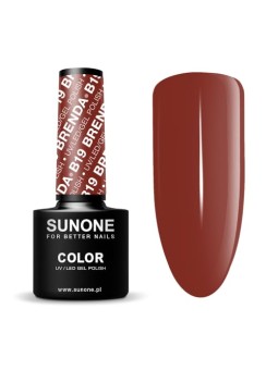 Sunone Smalto semipermanente UV/LED, colore ibrido B19 Brenda, 5ml