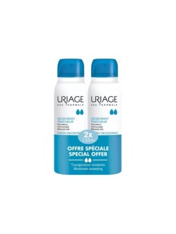 Uriage Deodorante spray FRESH, confezione da 2 x 125ml 2 x 125ml unisex